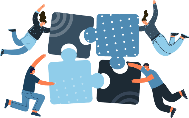 Connect section illustration
